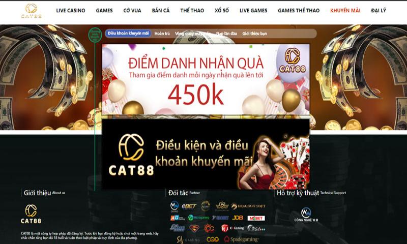 Các chú ý cần biết khi tham gia khuyến mãi cat88
