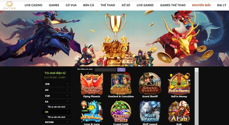 Trải nghiệm kho game đặc sắc, đa dạng trò chơi
